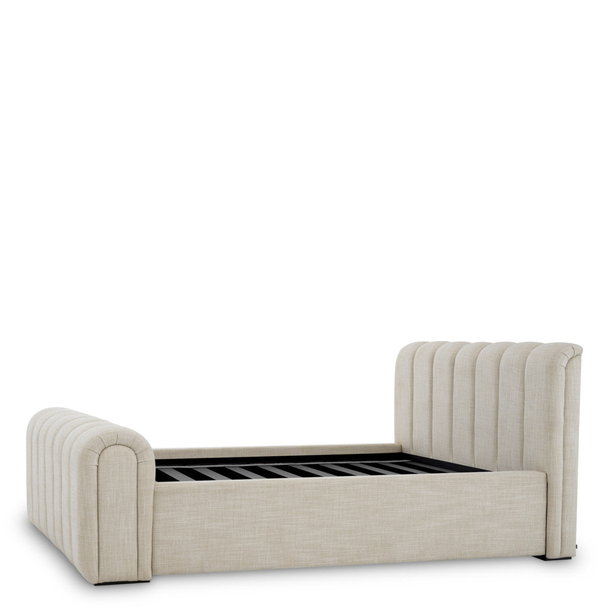 Eichholtz Bed Frame Kayden King size design complements a king size mattress. Bed Frame Kayden King size Crafted by Eichholtz this