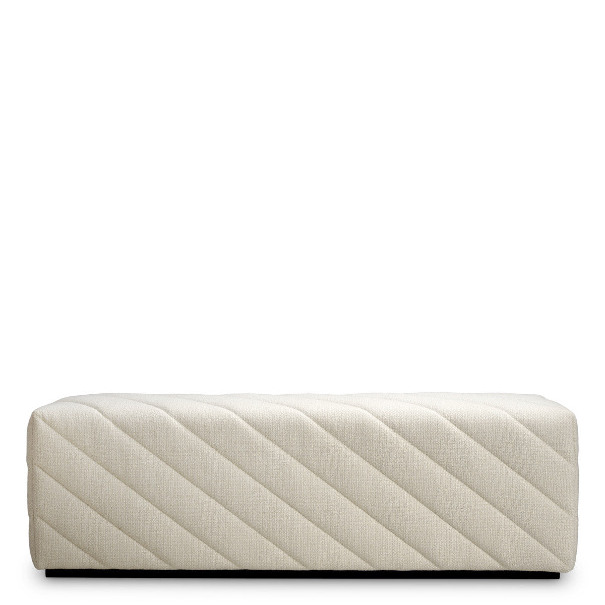 Eichholtz Bench Avellino into any contemporary living room or bedroom. Upholstered in Rêve cream fabric, this luxury bench
