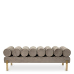 Eichholtz Bench Oxley cushioning of the Oxley create an inviting feel, making it the ultimate relaxation experience for