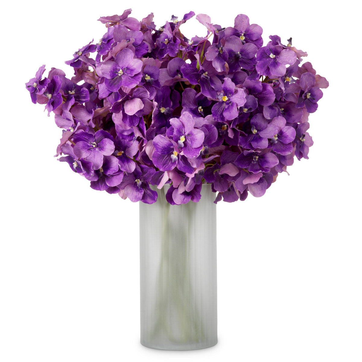 Eichholtz Bouquet of Vanda Orchids real touch 24 pcs Elevate your décor with the refined elegance of this Bouquet of Purple Vanda Orchid...