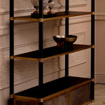 Eichholtz Bowl Bismarck fused metal base structure, this beautiful bowl with vintage brass finish stands elegantly as a