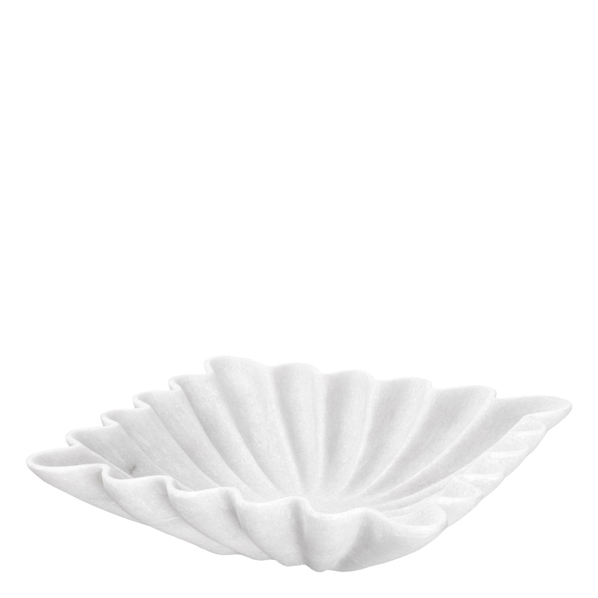 Eichholtz Bowl Jackson square of natural beauty. Carved from genuine marble, each piece is a unique masterpiece. Embrace the