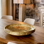 Eichholtz Bowl Madero a pearl finish. Handmade in the Netherlands, this bowl embodies artisanal excellence and contemporary elegance.