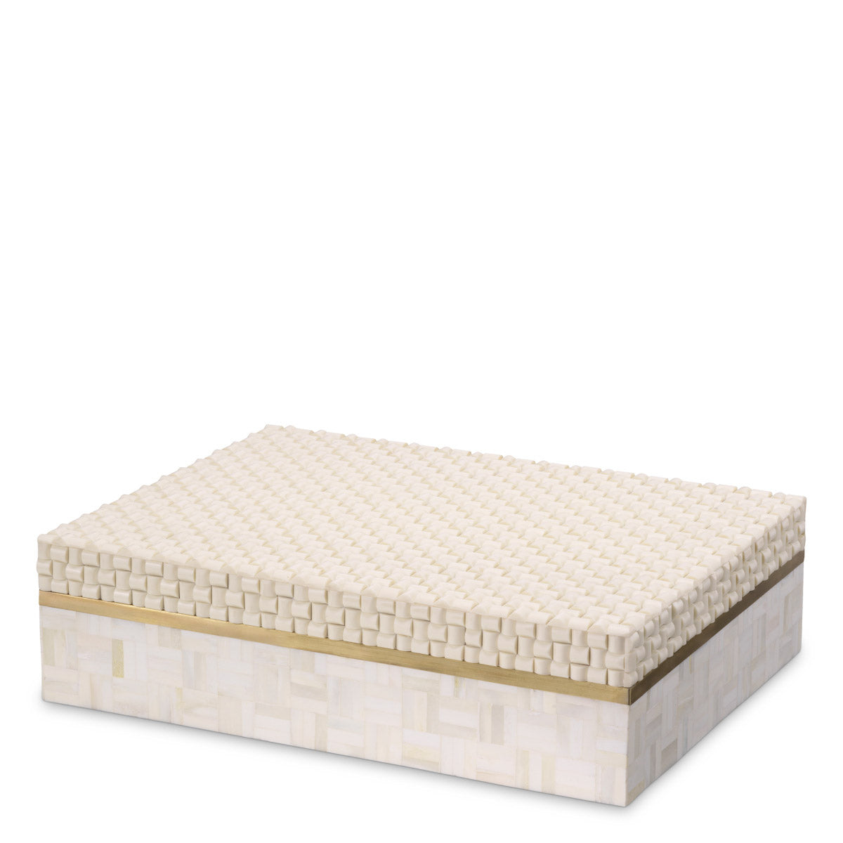 Eichholtz Box Seaside L Immerse yourself in the coastal charm of the Seaside Box, where Eichholtz's artisan craftsmanship shines