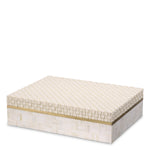 Eichholtz Box Seaside L Immerse yourself in the coastal charm of the Seaside Box, where Eichholtz's artisan craftsmanship shines