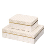 Eichholtz Box Seaside S offering practical elegance. Box Seaside S Crafted by Eichholtz this boxe pairs refined design with