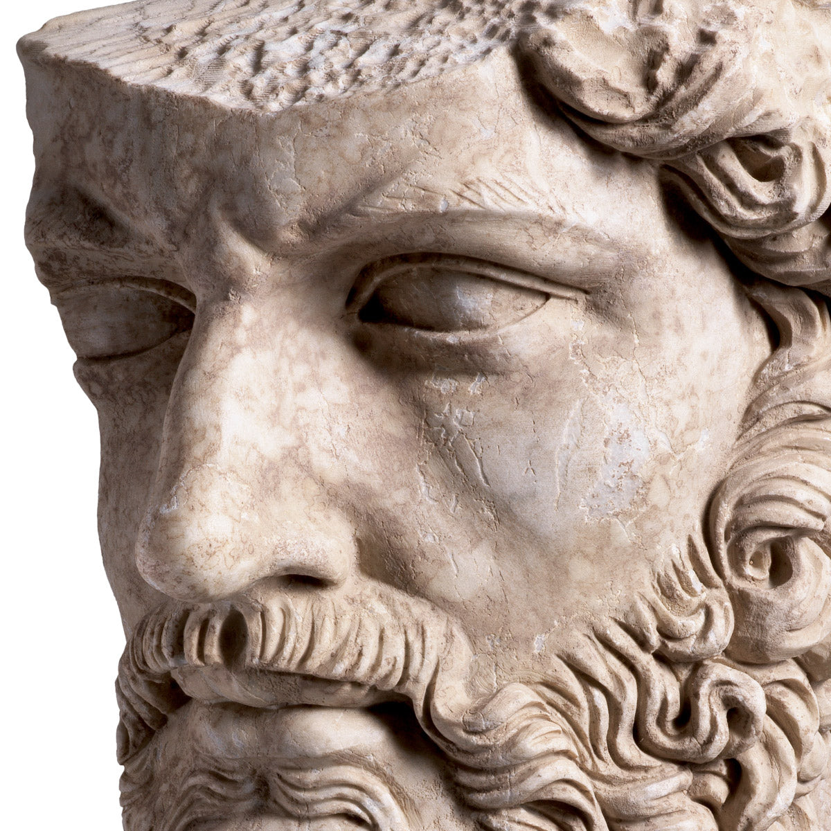 Eichholtz Bust of Lucius Verus HISTORIC PROVENANCEThe Bust of Lucius Verus is a reimagining of a marble portrait of the