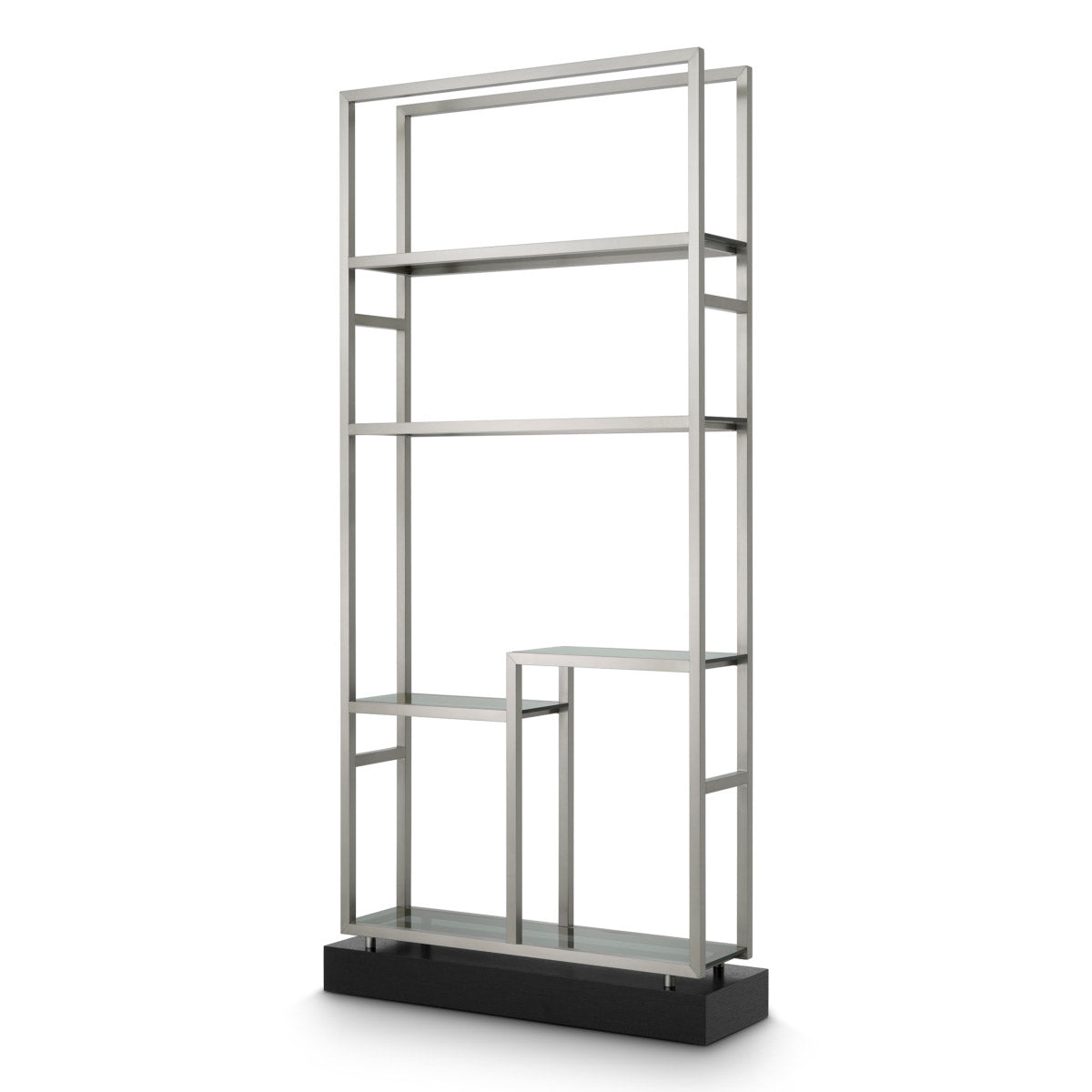 Eichholtz Cabinet Corrado II Unveil sophistication with Cabinet Corrado II, showcasing a stunning brushed steel finish complemented by smoke