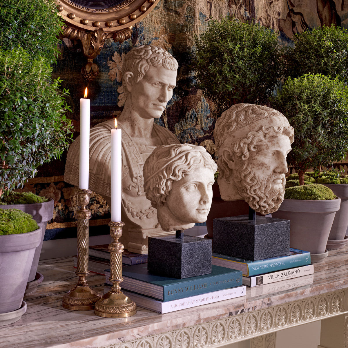 Eichholtz Candle Holder Carnier L the allure of cut and polished chalcedony in ancient times. Beyond its visual appeal, this