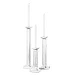 Eichholtz Candle Holder Livia set of 3 Dress up your console or dining table with the chic set of 3 Livia Candle
