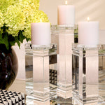 Eichholtz Candle Holder Tillary S W 4.5" D 4.5" H 12.0" Expertly made for enduring style and everyday elegance. Contact