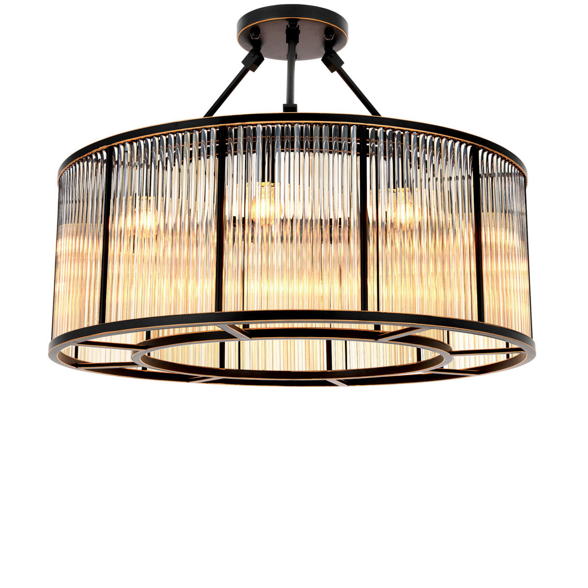 Eichholtz Ceiling Lamp Bernardi L With its pronounced 1920s appeal this enthralling Art Deco inspired Bernardi Ceiling Lamp enlivens each