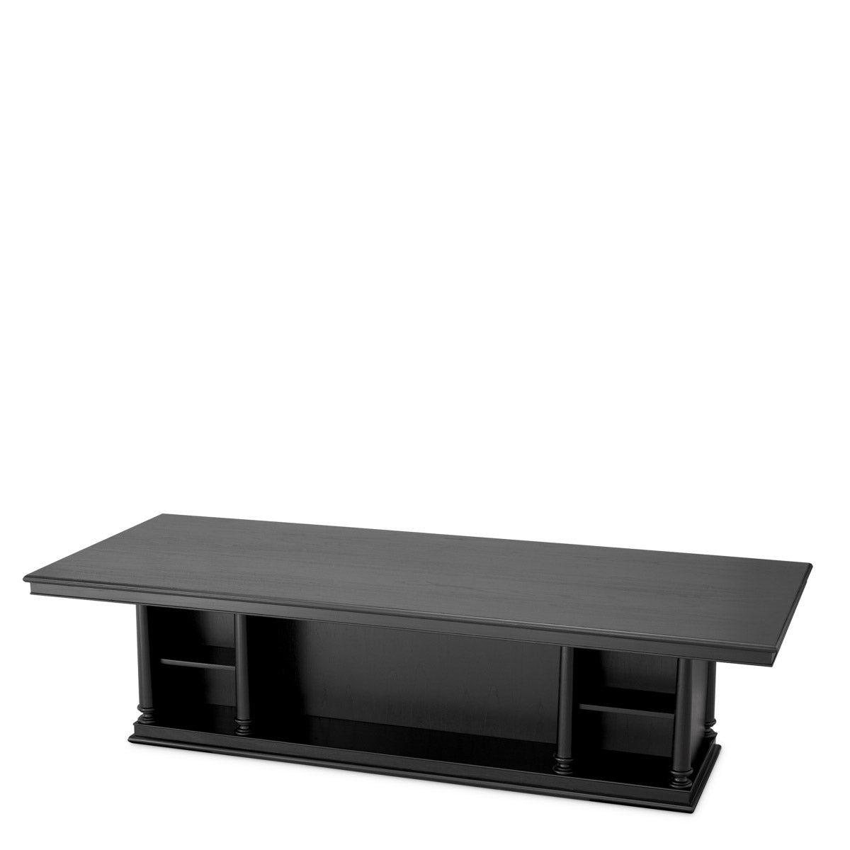 Eichholtz Center Library Table timeless elegance. Inspired by an unpublished design from Chippendale's 'Gentleman and Cabinet Maker's Dir...