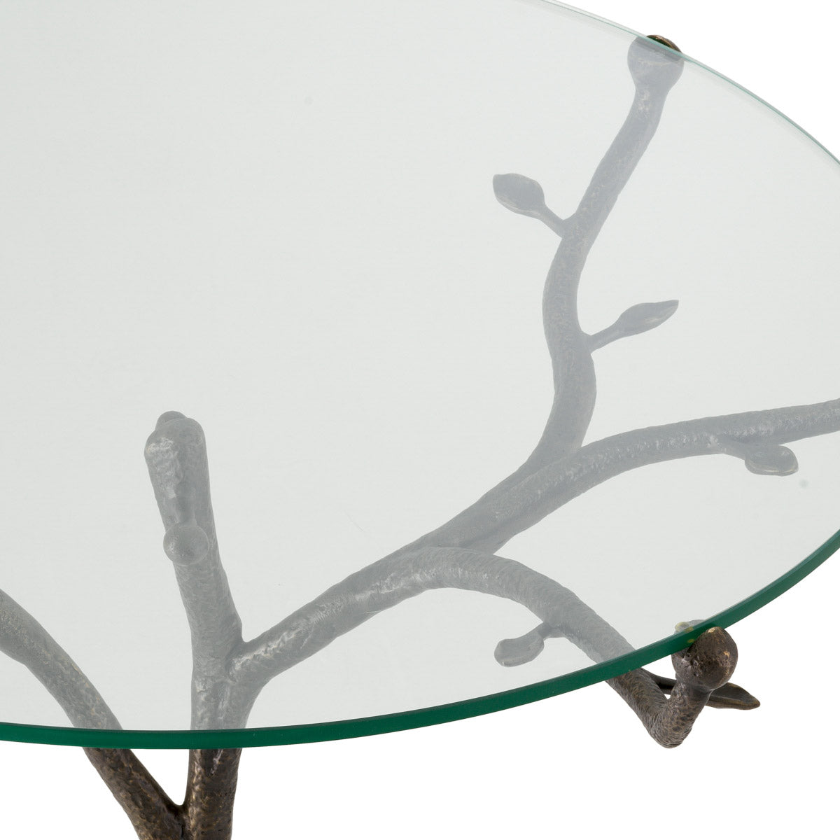 Eichholtz Centre Table Christophe a bronze finish and tripod base, this console will be a sophisticated dining table. Centre