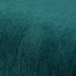 Eichholtz Chair Agostino sea green textured upholstery fabric supported by a black wooden base, Agostino lends any room