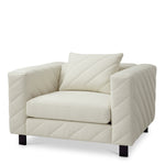 Eichholtz Chair Avellino Elevate your living space with the Eichholtz Avellino Armchair, upholstered in luxurious Rèªve cream fabric.