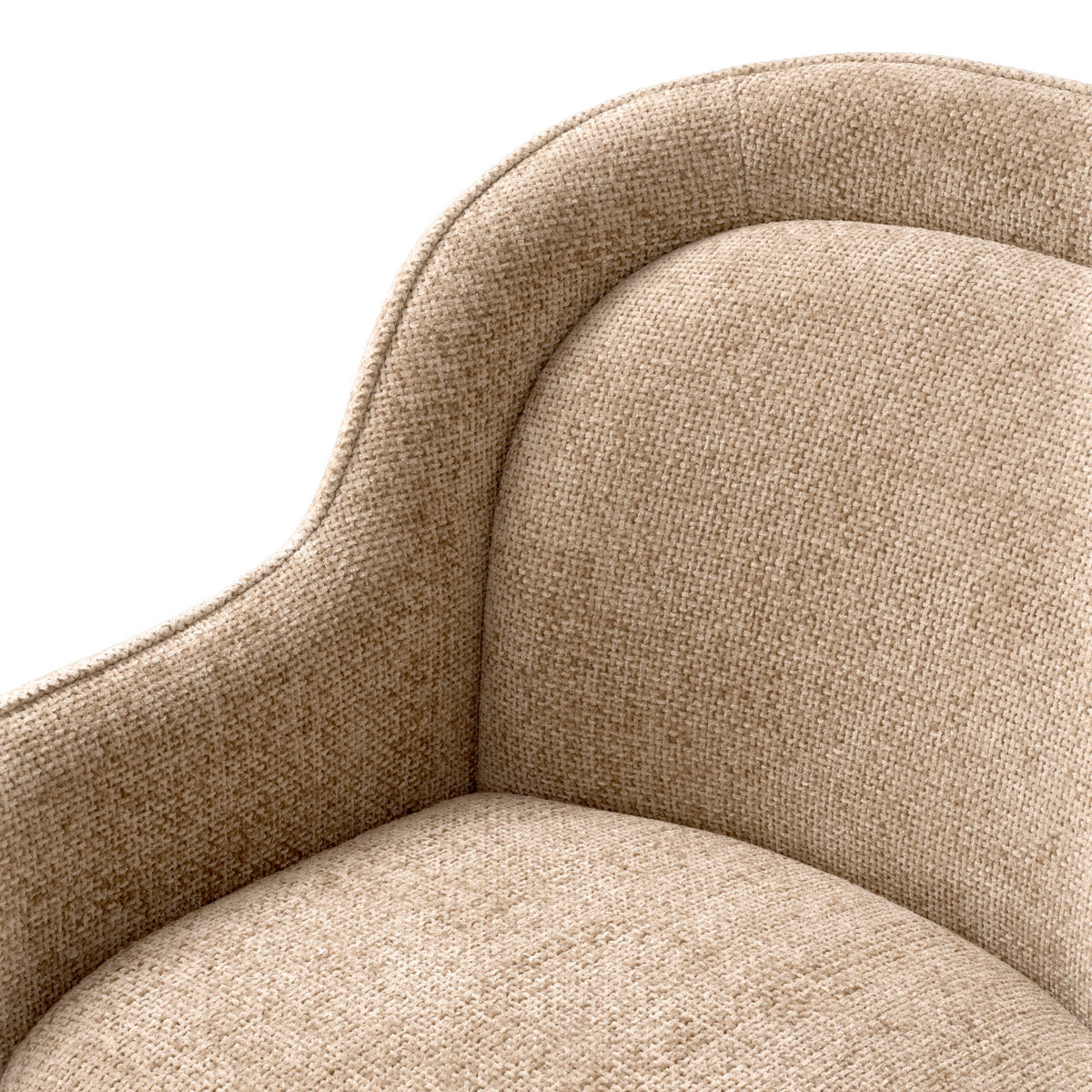 Eichholtz Chair Barrier Left Barrier Left Crafted by Eichholtz this armchair pairs refined design with elevated materials for a