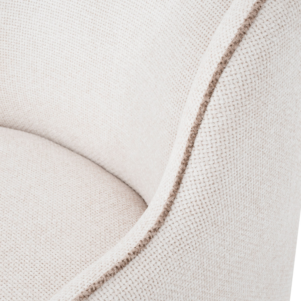 Eichholtz Chair Barrier Right 30.5" D 39.5" H 32.5" Expertly made for enduring style and everyday elegance. Contact our