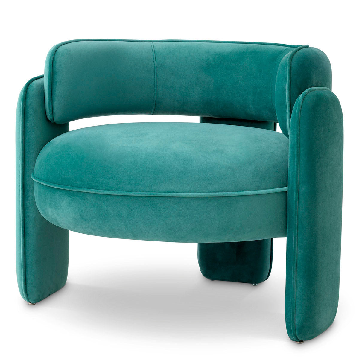 Chair Chaplin - Savona Turquoise Velvet