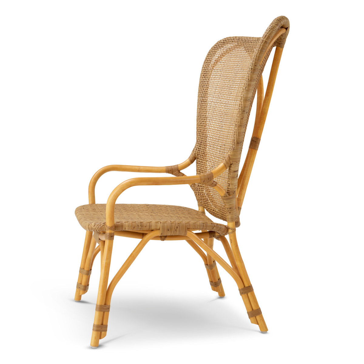 Eichholtz Chair Colony this armchair pairs refined design with elevated materials for a statement in any luxury interior.