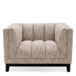 Eichholtz Chair Ditmar lots of charm and warmth to your living room. The deep channel stitching of the