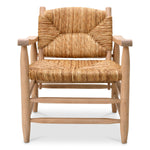 Eichholtz Chair Elliott iconic design and meticulous details, the natural and intricately woven seagrass rush merge to create