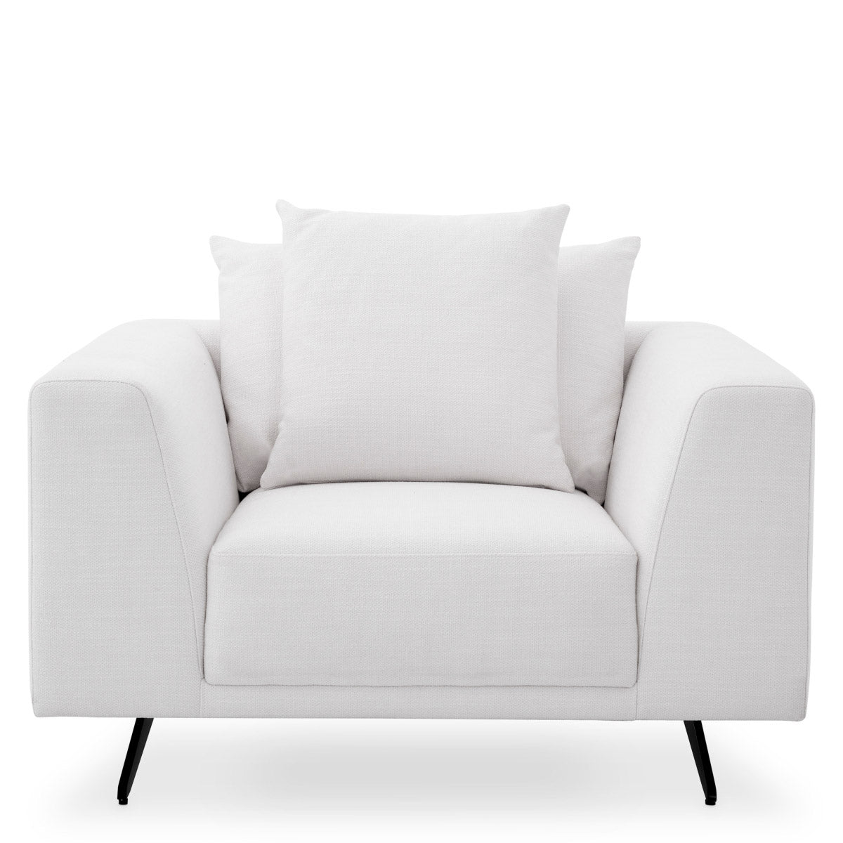 Eichholtz Chair Endless cushions add an airy touch and provide optimal comfort. Use this ultra-stylish armchair as a