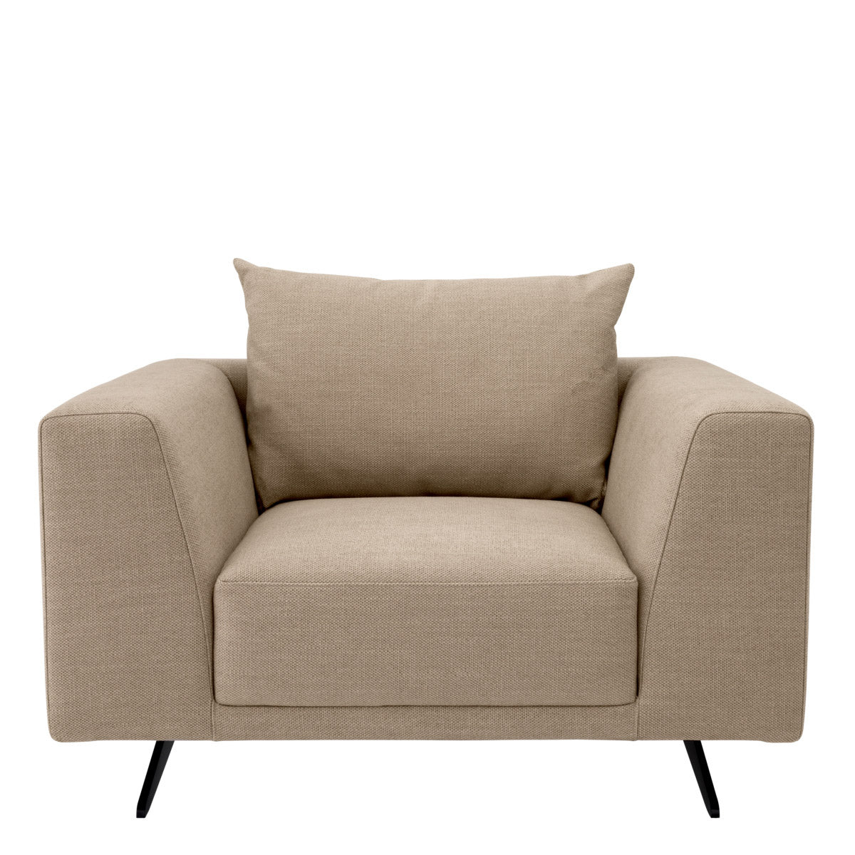 Eichholtz Chair Endless cushions add an airy touch and provide optimal comfort. Use this ultra-stylish armchair as a