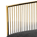 Eichholtz Chair Knox for a statement in any luxury interior. Dimensions W 26.5" D 31.5" H 30.5" Expertly