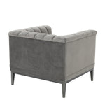 Eichholtz Chair Raffles luxury and the stitched detailing on the back creates the characteristic 50s contoured piped effect.