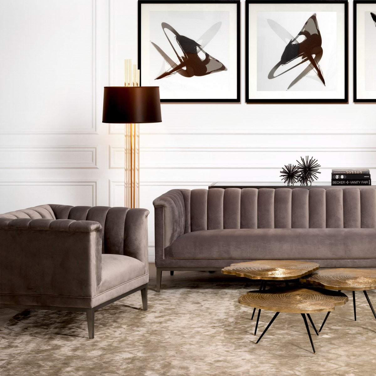 Eichholtz Chair Raffles Invite the unsurpassed retro style of the Eichholtz Raffles series into your home. Reminiscent of