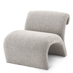 Eichholtz Chair Vignola Upholstered with durable grey bouclé fabric, the Vignola Chair brings a sense of refinement to