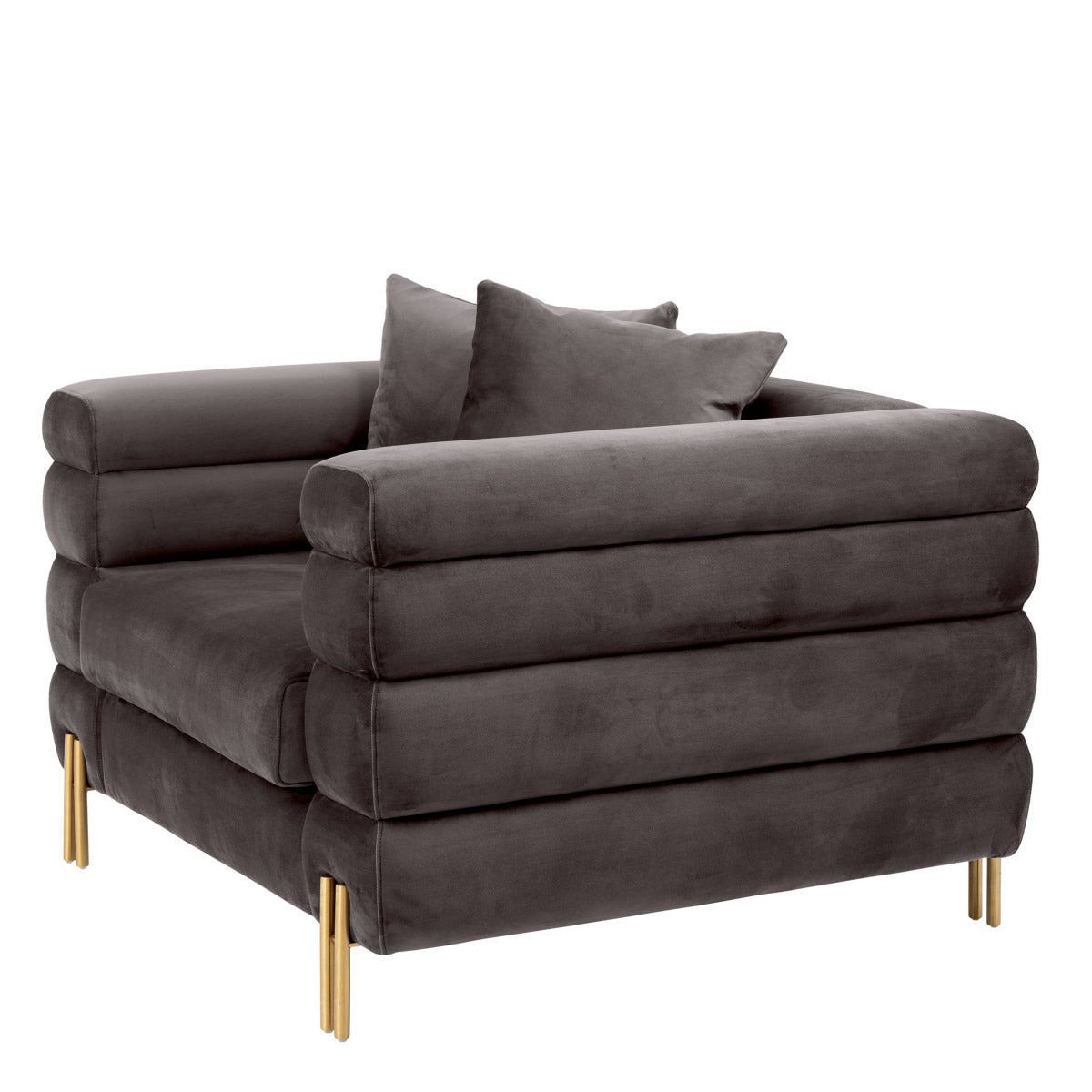 Eichholtz Chair York from the 1930s that is characterised by soft curving forms and long horizontal lines. It