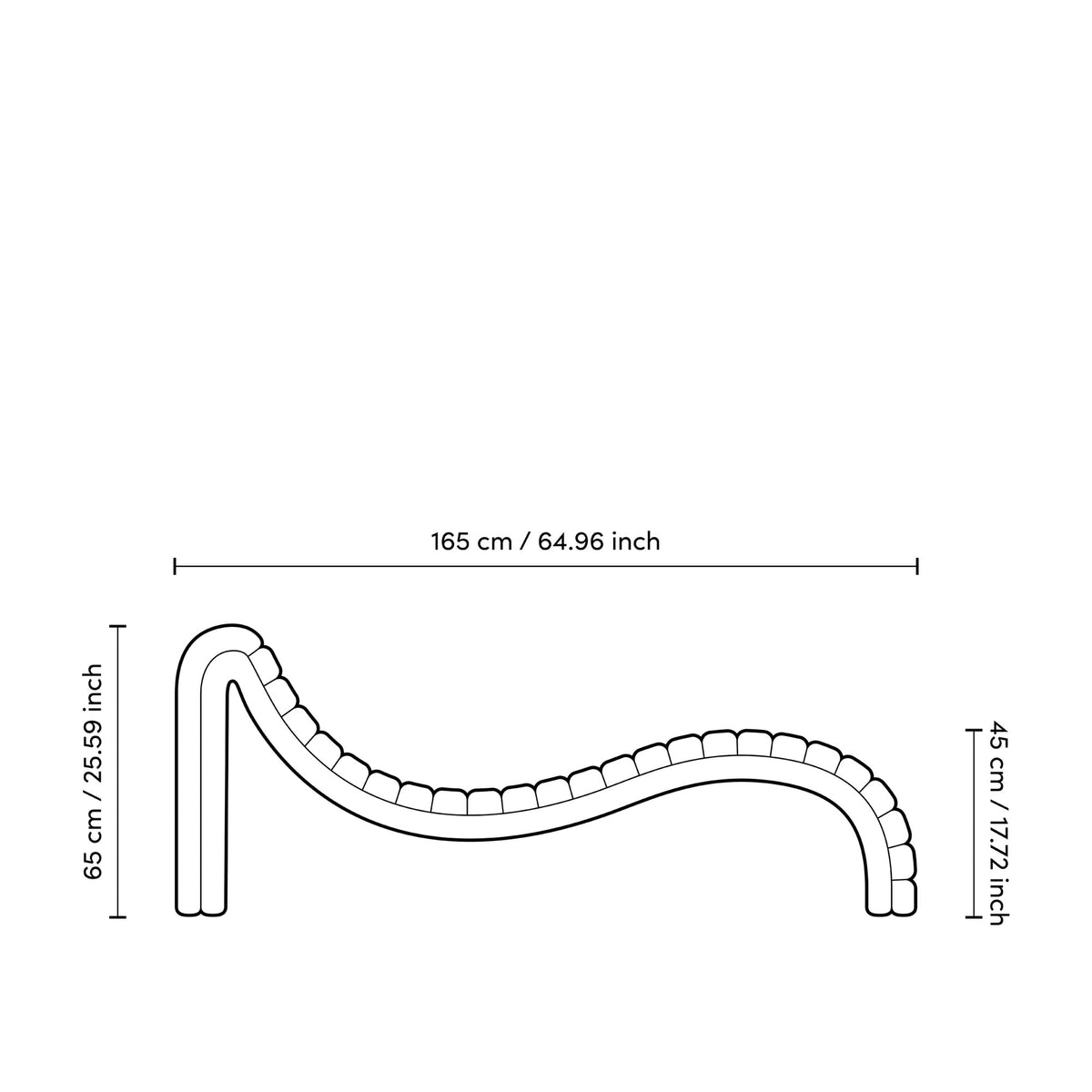 Eichholtz Chaise Longue Pioneer The sculptural and inviting Pioneer chaise lounge provides the perfect seat for any occasion. Boasting .