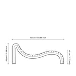 Eichholtz Chaise Longue Pioneer The sculptural and inviting Pioneer chaise lounge provides the perfect seat for any occasion. Boasting .