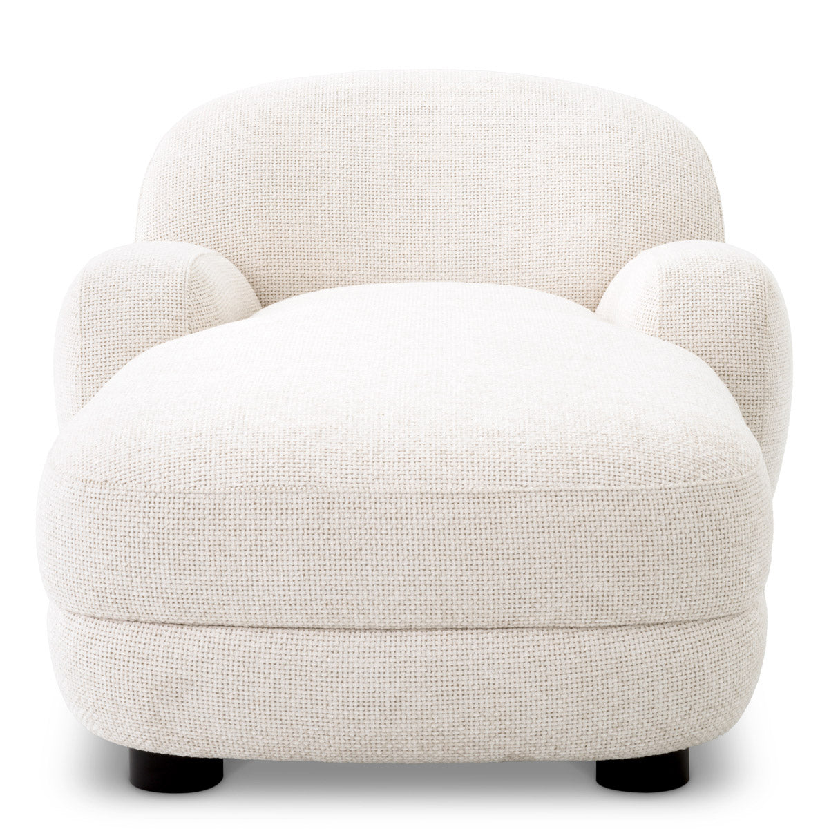 Eichholtz Chaise Longue Udine Chaise Longue. Featuring beautifully sculpted arms and a recessed backrest, this chaise longue is the