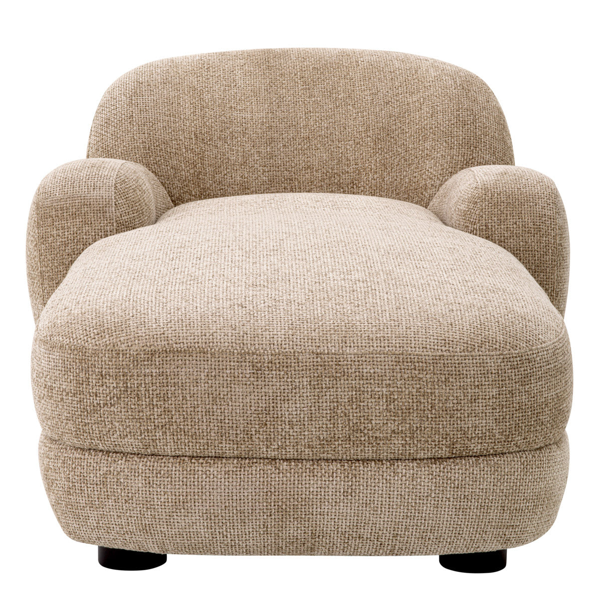 Eichholtz Chaise Longue Udine Chaise Longue. Featuring beautifully sculpted arms and a recessed backrest, this chaise longue is the