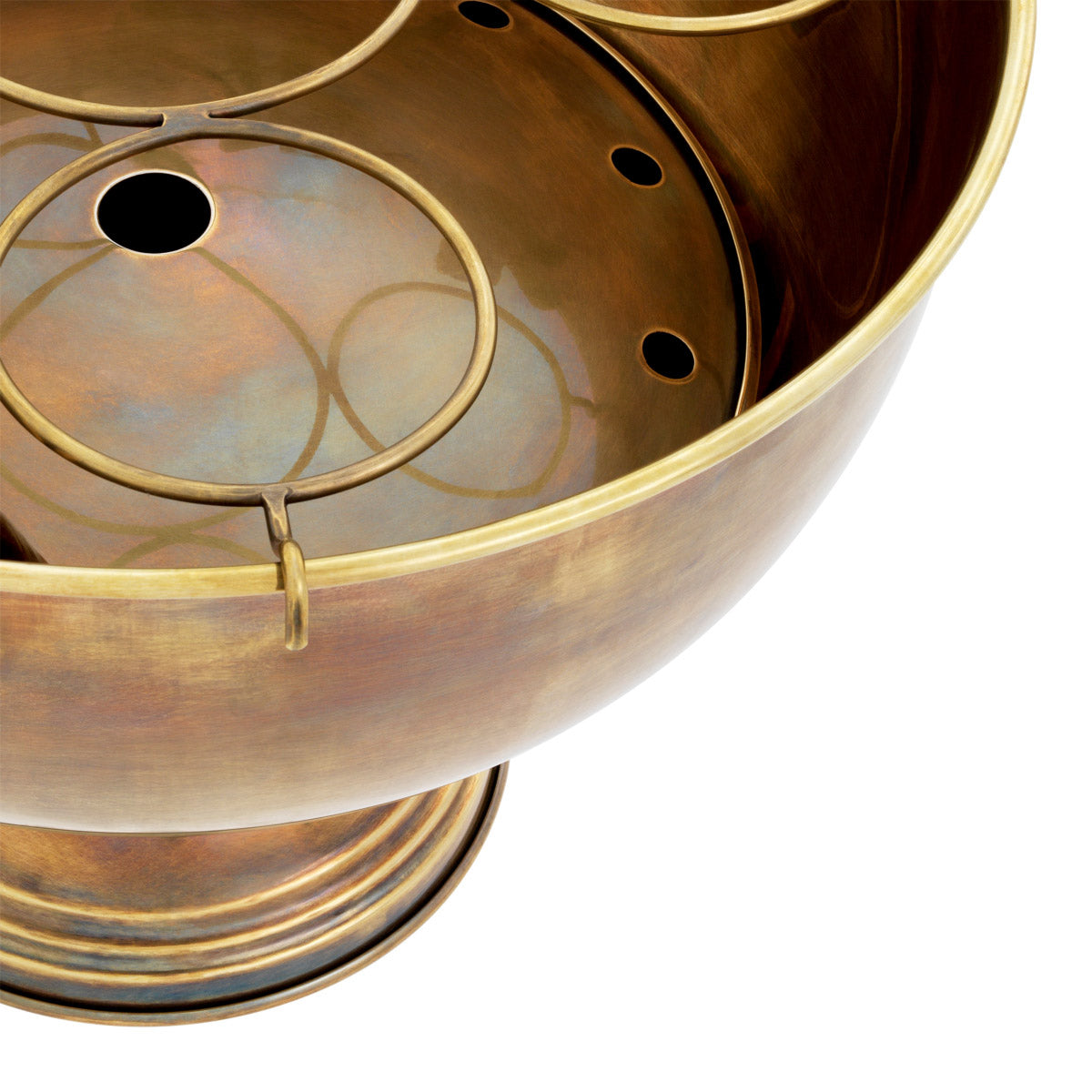 Eichholtz Champagne Cooler Jordan by Eichholtz this wine cooler pairs refined design with elevated materials for a statement in