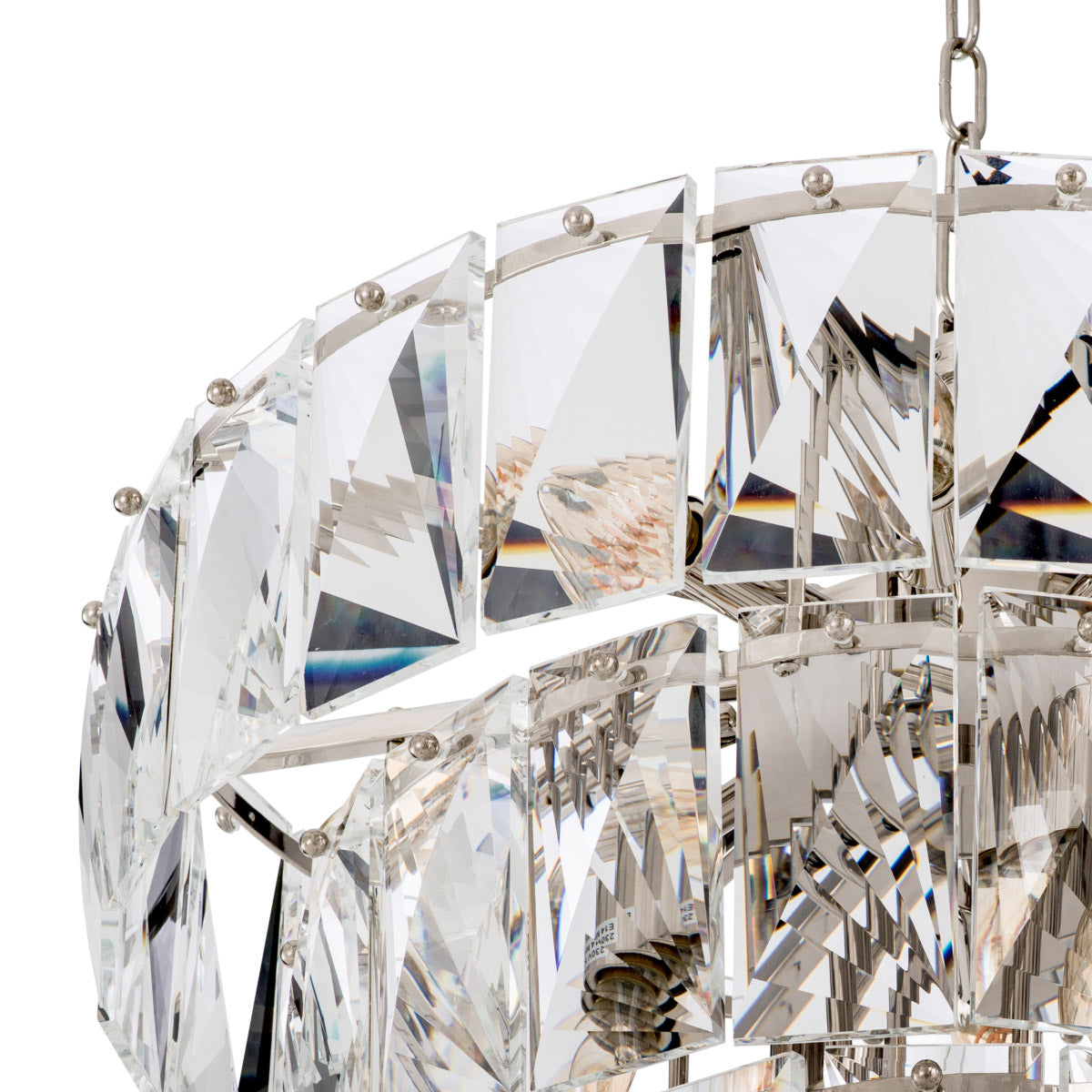 Eichholtz Chandelier Amazone S the glamorous Amazone Chandeliers. Lit or unlit, with its sparkling crystal glass design this lustrous