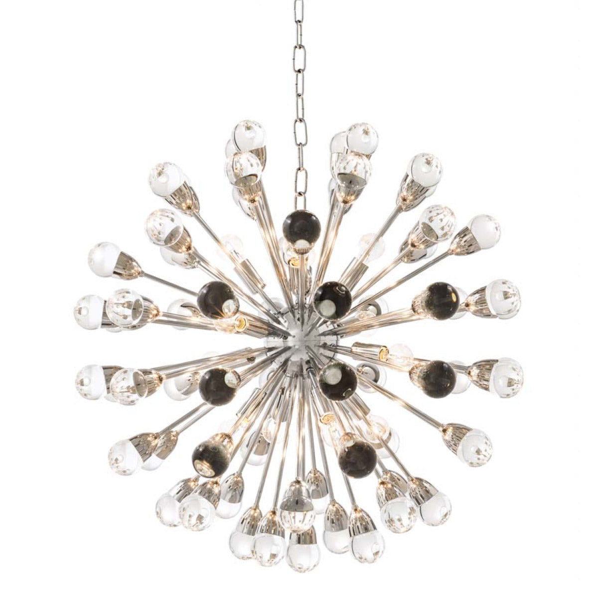 Eichholtz Chandelier Anto L Let the sun shine in with the enchanting Anto L Chandelier. Strikingly modern, this beautiful