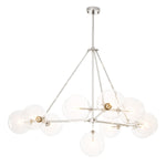 Eichholtz Chandelier Bermude Illuminate your lounge or dining room pleasantly with the Bermude Chandelier. This sleek contemporary luminaire