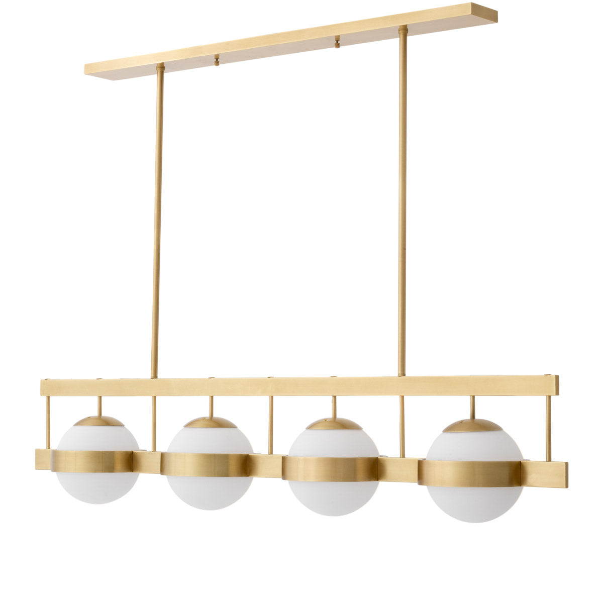 Eichholtz Chandelier Biba living areas. This handsome linear bar pendant features a rectangular frame with an antique brass