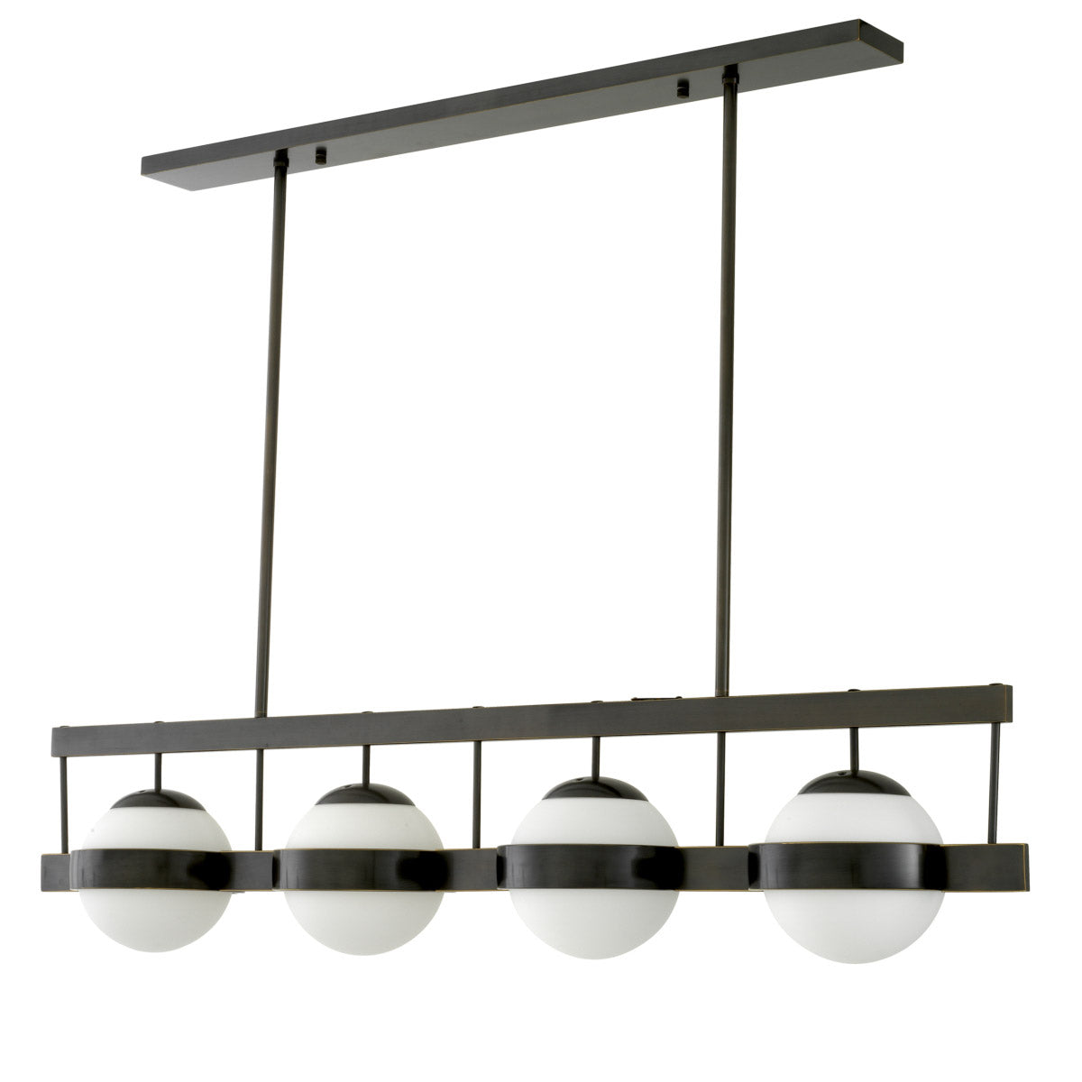 Eichholtz Chandelier Biba living areas. This handsome linear bar pendant features a rectangular frame with a bronze highlight