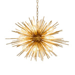 Eichholtz Chandelier Boivin Let the sun shine in with the enchanting Boivin Chandelier. Like golden sunbeams the uneven