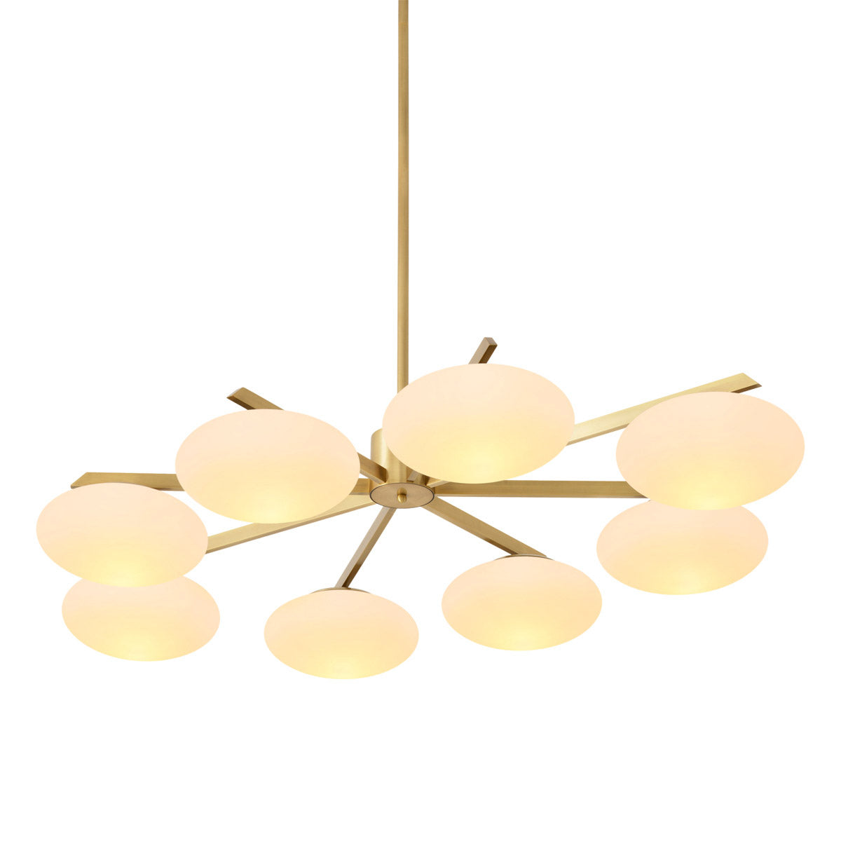 Eichholtz Chandelier Evergreen double The Chandelier Evergreen Double is the epitome of contemporary elegance. Bathed in a resplendent an...