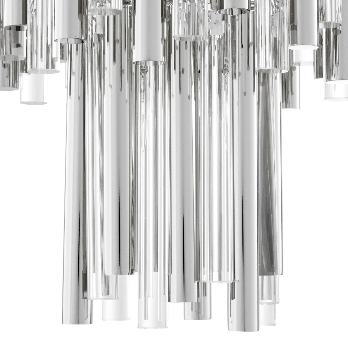 Eichholtz Chandelier Gigi L metal are draped around the hoops. Chandelier Gigi L Crafted by Eichholtz this pendants/lanterns/chandelier p...