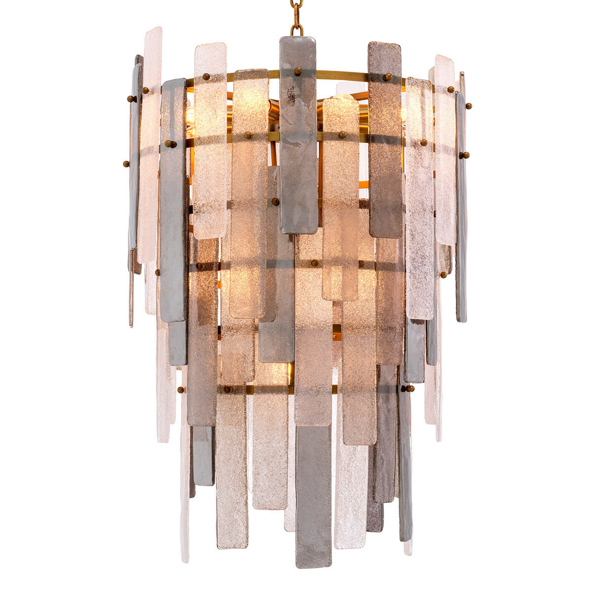 Eichholtz Chandelier Greyson Effortlessly classy with a touch of modern appeal, the Greyson Chandelier has a tapered frame