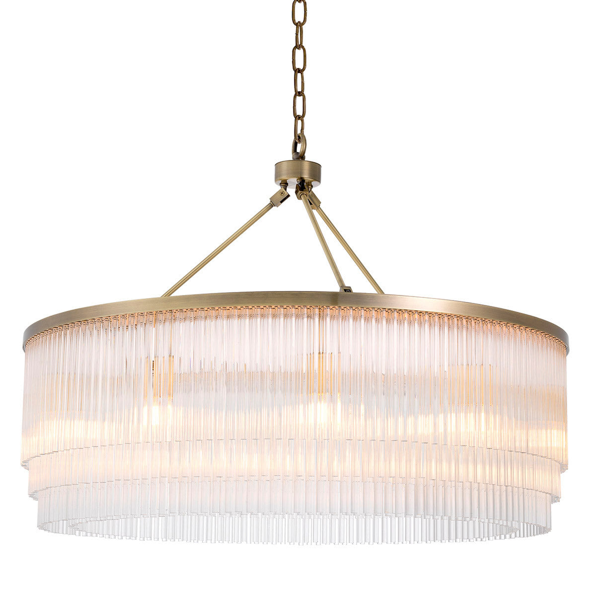 Eichholtz Chandelier Hector L Beautify your interior with the glamorous Hector L Chandelier. This contemporary interpretation of Art Deco
