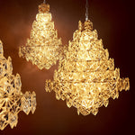 Eichholtz Chandelier Hermitage L ice crystals. Thus it creates a stunning glow in any interior it adorns. Chandelier Hermitage