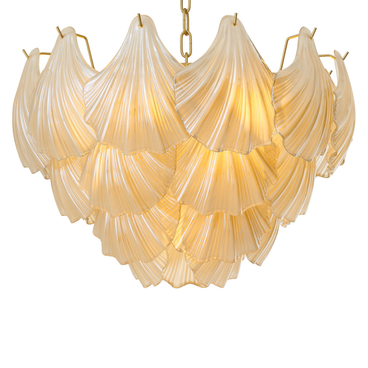 Eichholtz Chandelier Ibiza shadow. Transform your home into a haven of sophistication with this exquisite lighting fixture. Chandelier
